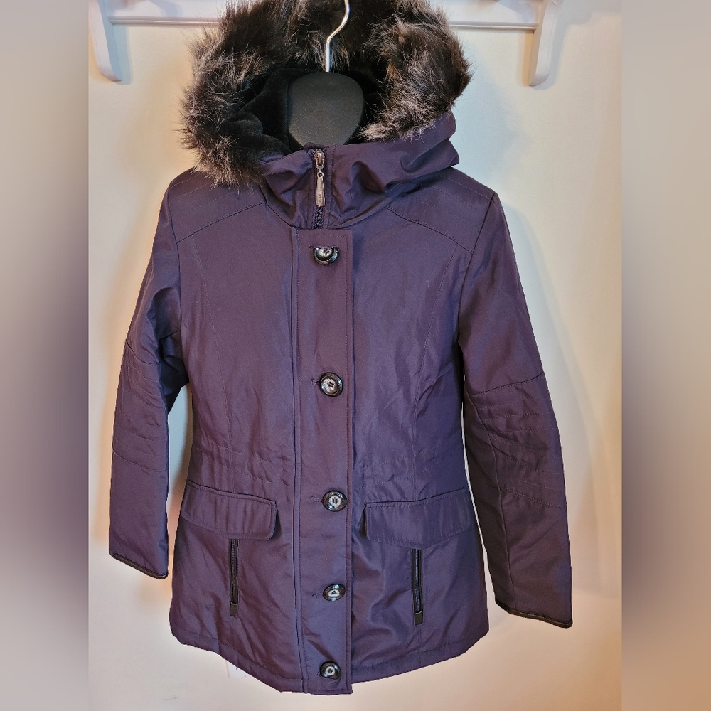 💚 Alia purple winter's coat size Small